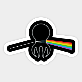 Dark Side Of The Octopus Sticker